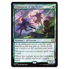 Champions of the Perfect (EX/NM Foil) Elf card draw MTG Discount: 5+ Magic Cards