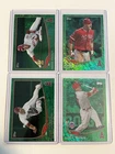 Topps Mike Trout 2013 emerald green 4-cards ROY all-star