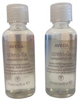 2x Aveda Stress Fix Composition Oil For Body, Bath  Scalp - 1oz / 30mL NWOB