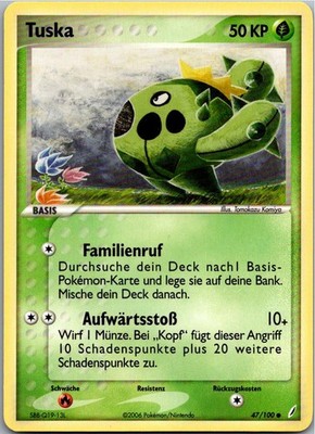 Pokémon Knofensa 49/92 EX Legend Maker 2006 Deutsch