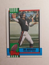1990 Topps Football Card #366 Jim Harbaugh Chicago Bears