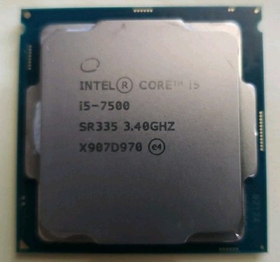 Intel Core i5-7500 SR335 Processor (3.4 GHz, 4 Cores, LGA 1151) - Used