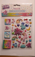 10X Einhorn Sticker Set, Aufkleber, Mitgebsel Kindergeburtstag
