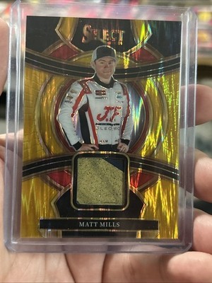 2024 Panini Select Racing Selective Swatches #SS-MML Matt Mills /10