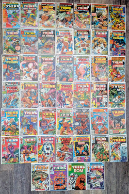 Marvel Two in one comic book lot F-VF condition 46 NEWSSTAND issue lot