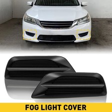 Front Bumper Lower Fog Light Lamp Cover W/O Hole For 2013-15 Honda Accord Sedan
