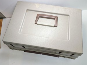 Cabin Kennel by Doskocil Vintage Pet Carrier Plastic Live Animals Travel Cage