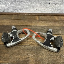 Vintage Shimano Ultegra SPD-SL PD-6610 Clipless Road Pedals 9/16 Silver 310g