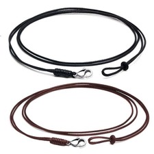 1mm Double Strand Stainless Steel Braided Leather Cord Rope Chain for Diy Bracel