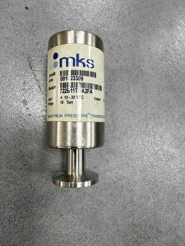 MKS 722B11TGA2FA BARATRON PRESSURE TRANSDUCER,10TORR, working