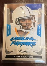 2011 Panini Prestige - Rookie Cam Newton #214 Blue Team Name (RC)