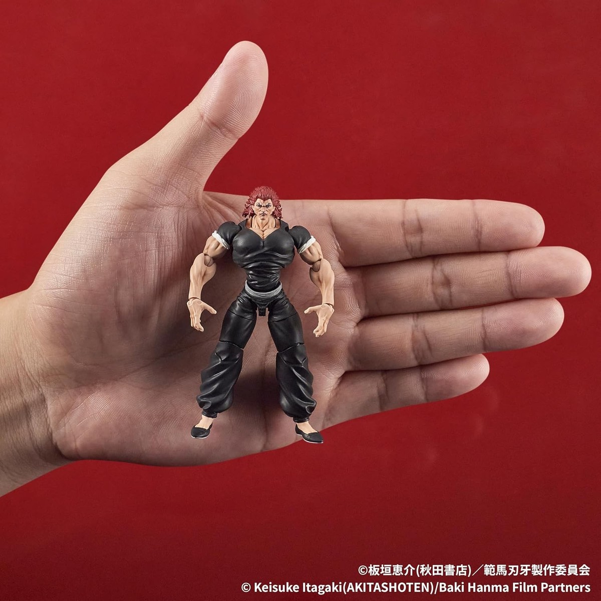 Ship APRIL, DIGACTION Baki Hanma Yujiro Hanma mini Figure Toy 1/24