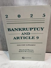 Bankruptcy and Article 9 2025 Statutory Supplement, Paperback by Warren, Eliz...