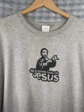 Vintage 90s The Big Lebowski Jesus T Shirt 4XL Funny Movie Promo classic Grunge