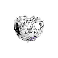 Pandora Moments Charm Herz Mum GäNseblüMchen 791155C01