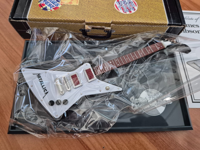 ATLAS - JAMES HETFIELD GIBSON EXPLORER METALLICA MINIATURE REPLICA