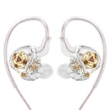 Wired Gaming Headphones IEM Earphones with 1DD，QKZ ENZO in Ear Monitor, HiFi ...