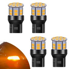 LEDYOTRY 7440 7443 LED Bulb Amber Turn Signal Light, Super 7443, Yellow