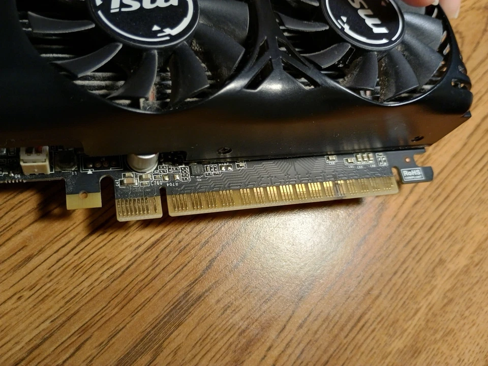 MSI NVIDIA Geforce GTX 750 Ti 2GB GDDR5 Gaming Graphics Card *USED WORKING* - Image 3 of 4
