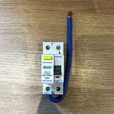 Sector RCD SVRCCB63/DP 230V 30mA 63A DIN Rail Module with Test Button