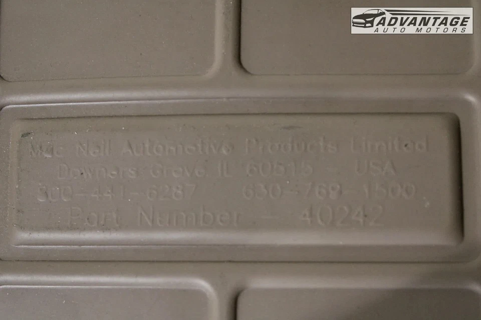 2012-2015 MERCEDES ML350 W166 后部曲棍球车地板托盘衬里垫天气技术 — 第 4/4 张图片