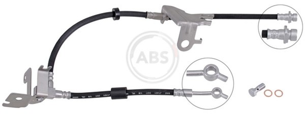 A.B.S. Bremsschlauch SL 6738 FüR Rover Sport Discovery Range Landrover 2 L494 4-image
