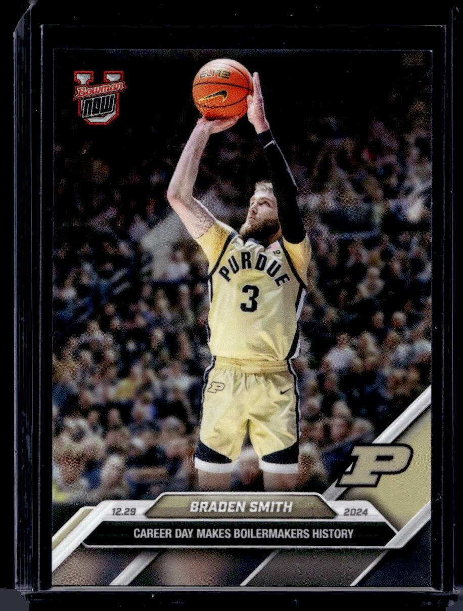 2024-25 Bowman U Now Topps #36 Braden Smith Base Card (Qty)