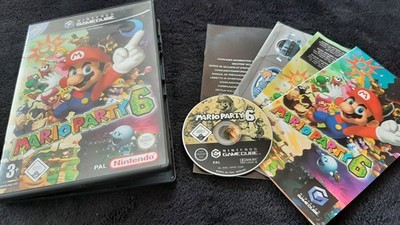 NINTENDO GAMECUBE Mario Party 6 Komplett mit Anleitung CIB
