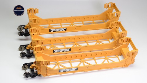 Atlas Spur 0 - 2-Leiter, Container Gunderson Stack Car Art.-Nr. 9909-2 - AQ 122 | Zustand: Gebraucht