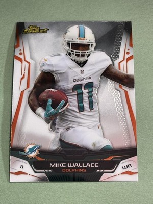 Mike Wallace 2014 Finest Miami Dolphins #6 5240