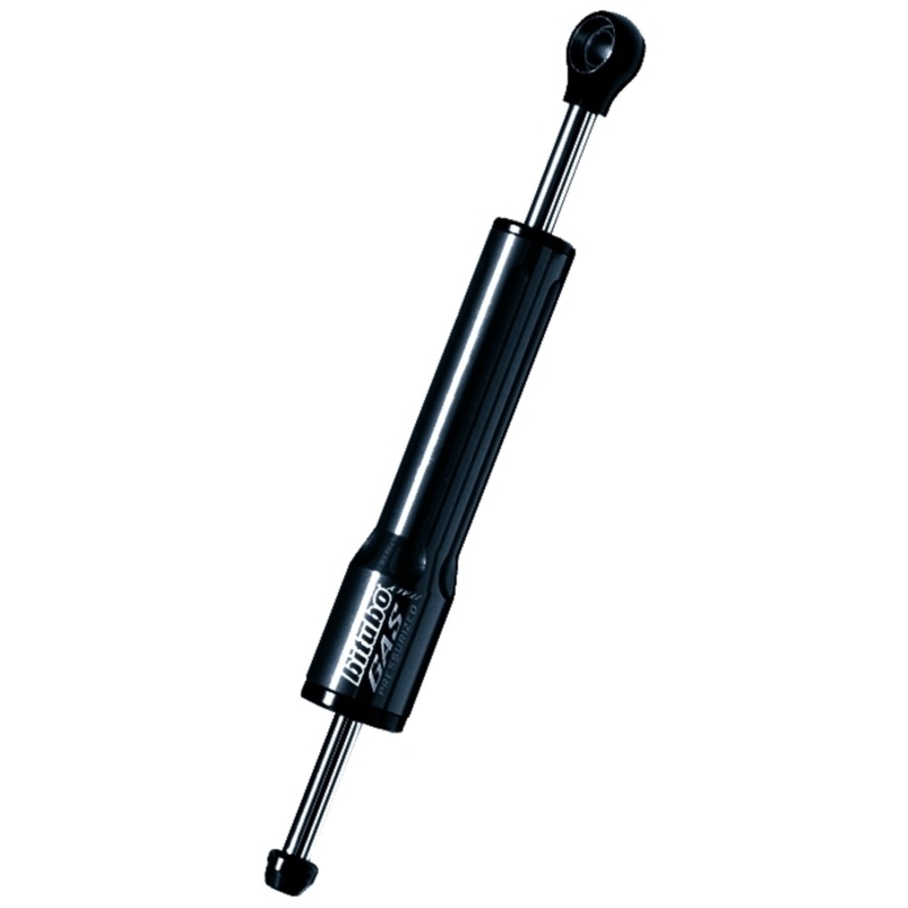 Black Double Tube Steering Damper Cylinder L.422Mm For Motorcycle