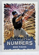Mike Piazza SP 1999 Topps  Record Numbers  #RN2 • New York Mets