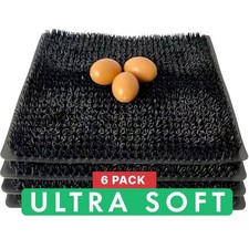 6X Ultra Soft Washable Chicken Nesting Pads - Premium Food Grade Mats 100  D...