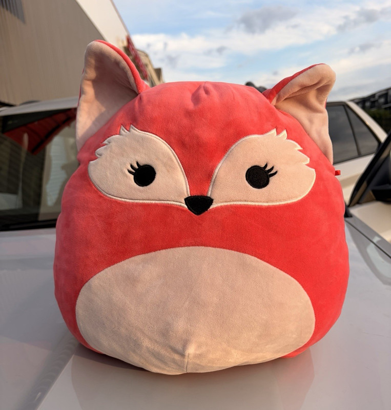 Squishmallows 14" Fifi the Red Fox Plush Kellytoy Jazwares 2021 SQK2597