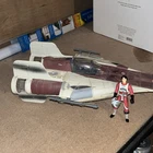 Star Wars  POTF A-Wing Fighter W/Pilot  1997-complete/Kenner
