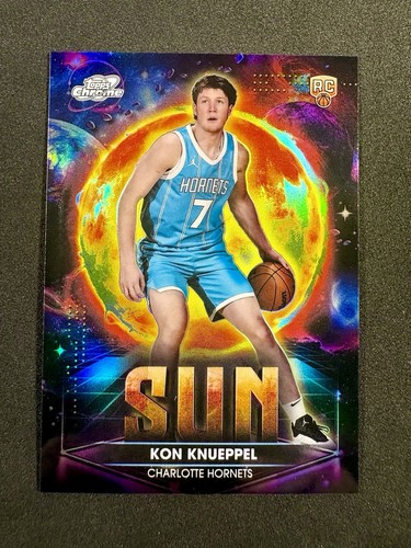 2025 Topps Cosmic Chrome Kon Knueppel Sun (RAW)