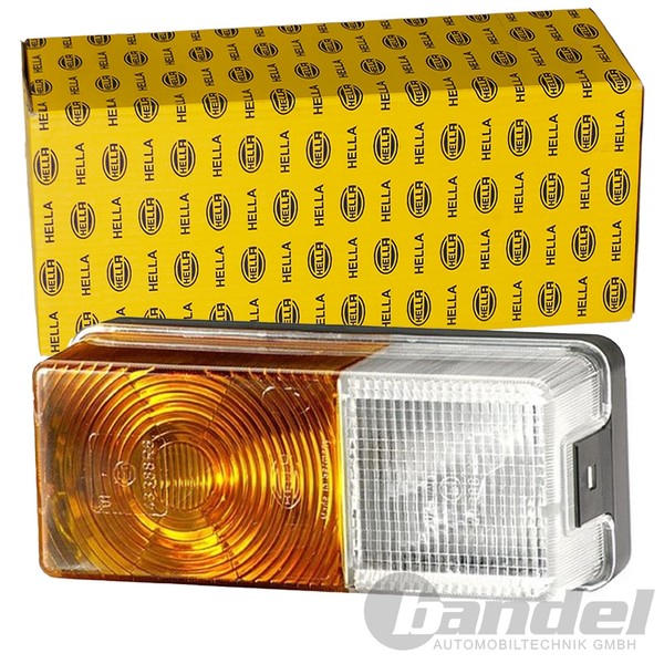 Hella P21W R5W Blinkleuchte Blinker Gelb Links Rechts | 2BE 002-image