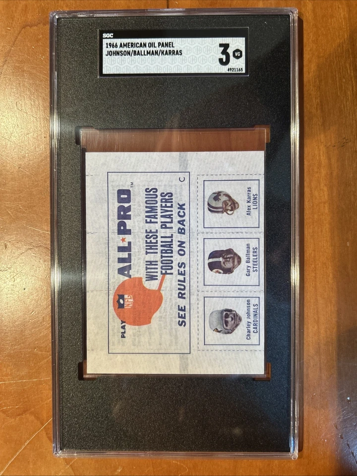 1966 American Oil Panel 165 Johnson/Ballman/Karras SGC 3 - Image 2 of 3