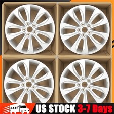 Set Of 4 New 18inch Wheel Rim Silver For 2011-2014 Hyundai Sonata Rims Us Stock