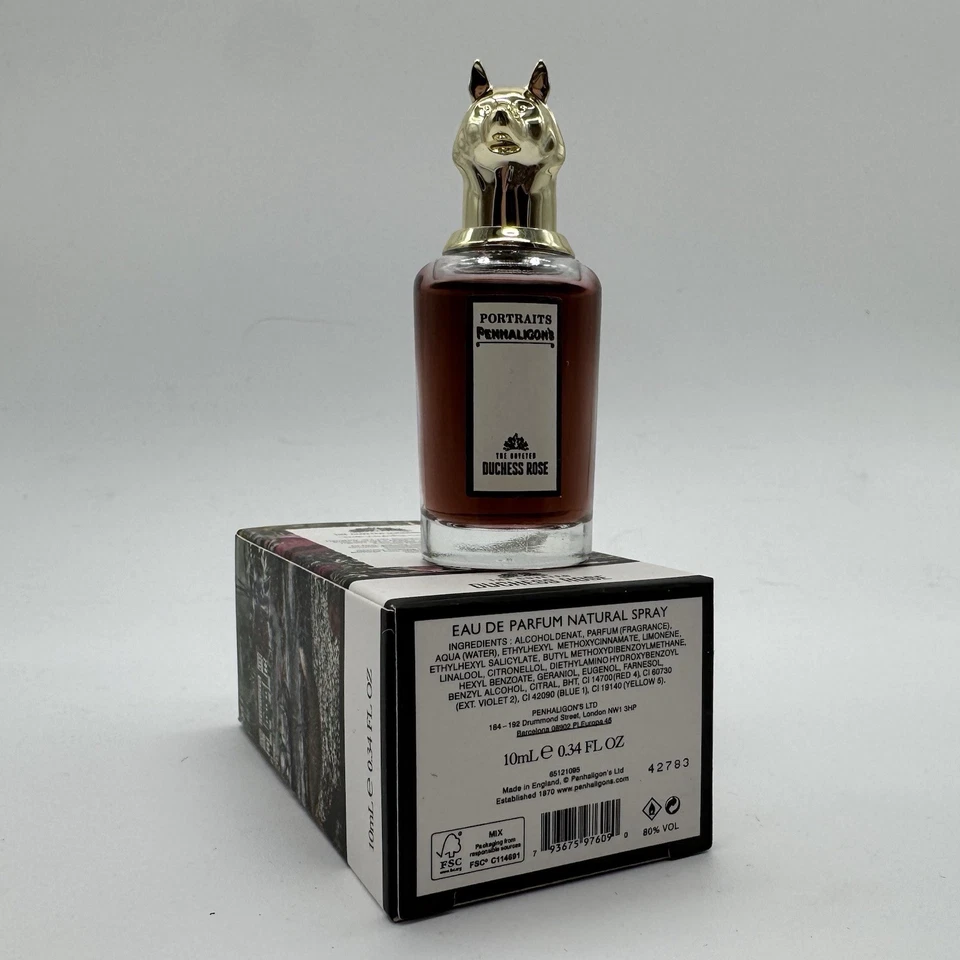 Penhaligon’s The Coveted Duchess Rose Eau De Parfum 10ML Tamaño de Viaje Nuevo En Caja Foto 2 de 3