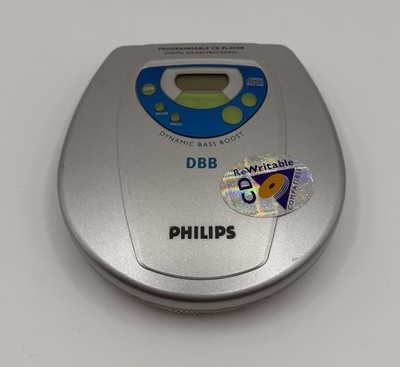 Philips Discman AZ7681 | Portable CD Player | Silber