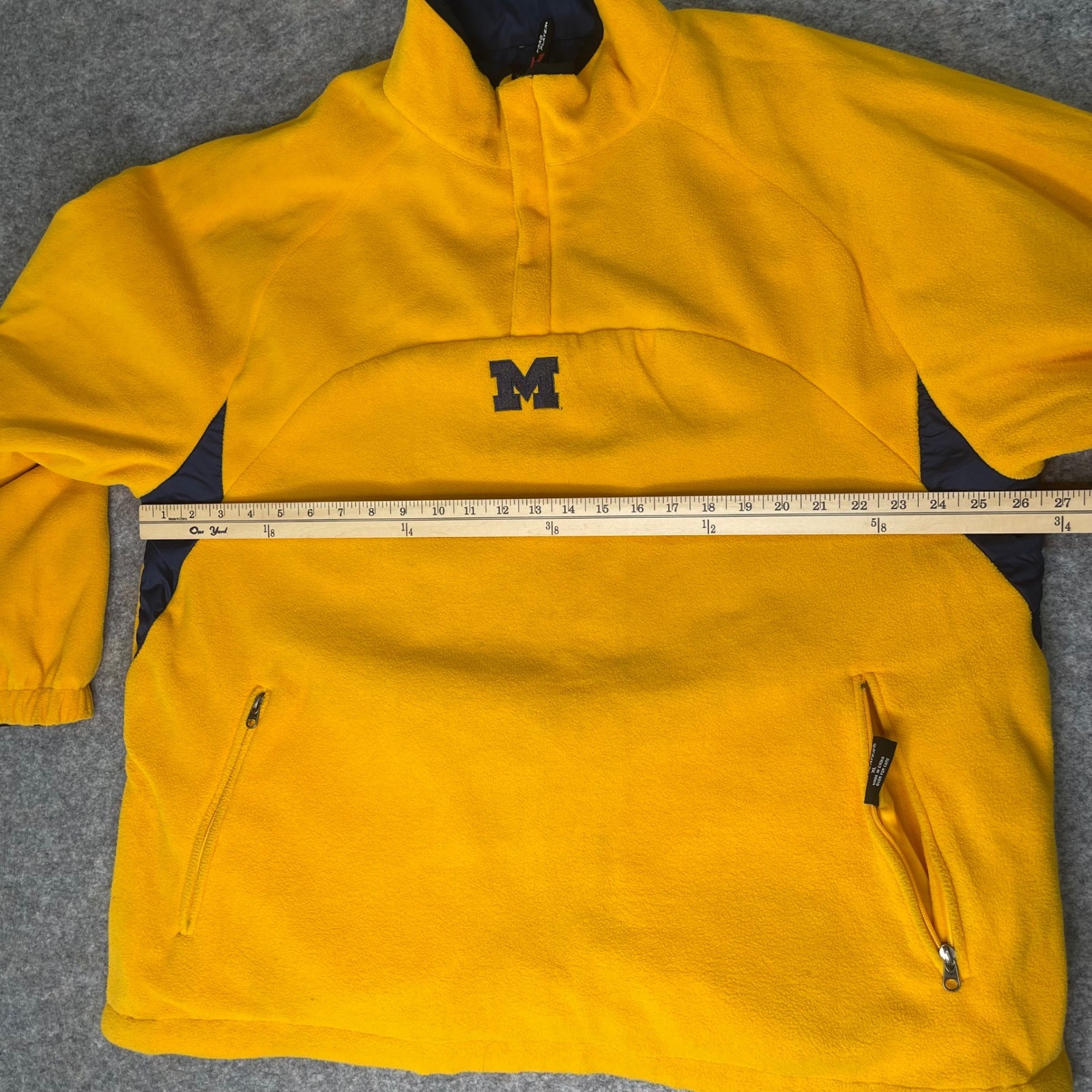 Michigan Wolverines Pullover Jacket Windbreaker R… - image 10