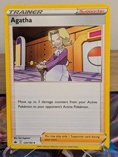 AGATHA 129/198 UNCOMMON CHILLING REIGN POKEMON LP