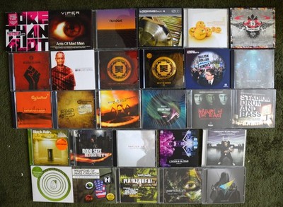 Huge D&B jungle CD Collection - Pendulum, DC Breaks, Nu:Logic, Andy C, Ink S.P.Y