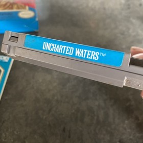 Uncharted Waters Nintendo NES Complete CIB Booklet Map Cartridge Foam  KOEI