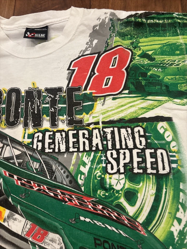 Camisa Nascar XXL AOP Bobby Labonte 2002 Winston Cup Pontiac Chase Auténtica Foto 2 de 4