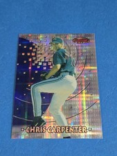 CHRIS CARPENTER 1997 BOWMAN'S BEST BASE SET CARD #184 ATOMIC REFRACTOR PARALELL