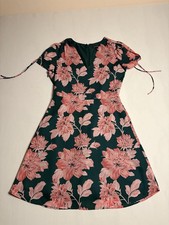 J Crew Mercantile Floral Dress - V Neck
