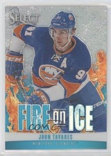 2013 Panini Select Fire on Ice Stars Blue Prizm 12/25 John Tavares #FS-24 0jz3