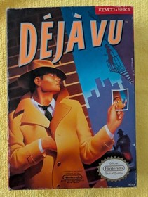Deja Vu (Nintendo Entertainment System NES, 1990) Complete CIB - Tested